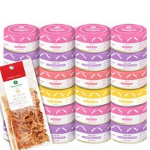 네츄럴코어 고양이캔 + 미트스틱 1종, 1box, 고양이(혼합x24개) + 미트스틱 1종