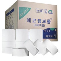 에코프리미엄점보롤 3겹 16롤, 1박스