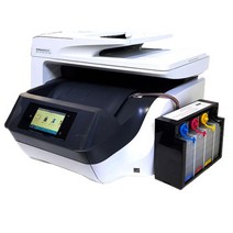 HP 오피스젯 프로 8720 팩스복합기+무한잉크 8710상위, 무한잉크설치완제품 대용량1600ML, HP 오피스젯 프로 8720 팩스복합기