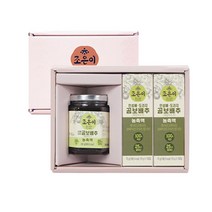 조은이식품 안성배 도라지 곰보배추 사랑담은 건강세트 240g병+스틱10g 14포