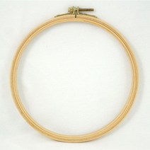 나무수틀 원형 0.8x18 cm, 1개