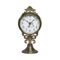 골든벨 p무소음 주석 스탠딩 탁상시계 9069 앤틱, 삽화