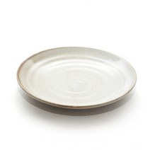 광주요 조합토 원형접시, 화이트, 1개