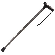 [Ossenberg]에어고더비 길이조절식지팡이, 무연탄색