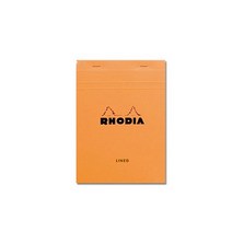 로디아 메모패드 no.11-줄지_5개 묶음, 오렌지