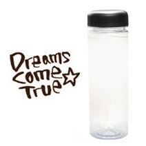 캘리그라피 보틀 Dreams 블랙+다크브라운