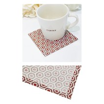 라미아스텔라 방수티매트, 큐브버건디, 2개