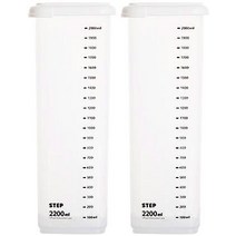 창신리빙 센스 스텝 냉장고 포켓용기 2.2L 2개