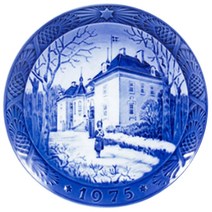 로얄코펜하겐 크리스마스 1975 접시