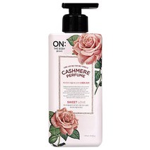온더바디 캐시미어 퍼퓸 바디로션 스위트러브, 400ml, 1개