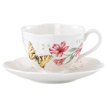 레녹스 Butterfly Meadow Tiger Swallowtall Cup&Saucer Set