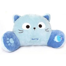 애니나라 캣넛 허리쿠션BIG, 베리(블루)