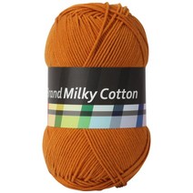 브랜드얀 밀키코튼 뜨개실 120g, 42선황, 1개