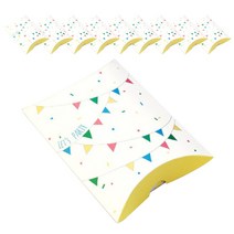 렛츠파티 반달상자 10입, 혼합 색상