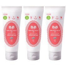 비앤비 베이비 오랄크린 겔타입 치약 2단계 포도향, 40g, 3개