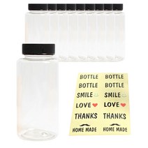 PH 원형 다용도병 10p + 레터링스티커 12p, 혼합 색상, 200ml
