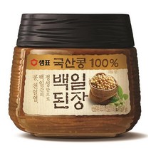 샘표 국산콩 백일된장, 450g, 1개