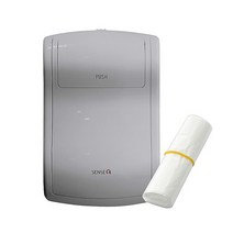 센스큐 다용도 벽걸이 휴지통 + 전용봉투 30장, 그레이, 1개