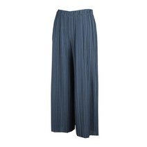 와이드 여성용 플리츠 주름바지