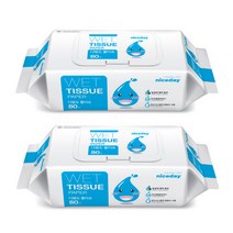 niceday 다용도물티슈 캡형, 80매, 1개