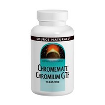 Source Naturals 크롬메이트 크롬 GTF 200 mcg 타블렛, 120개입, 1개, 120정