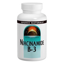Source Naturals 나이아신아미드 B-3 100mg 타블렛, 100개입, 1개, 100정