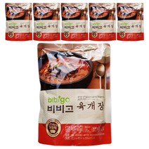 비비고 육개장, 500g, 6개