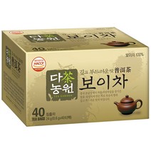 다농원 보이차, 0.6g, 40개