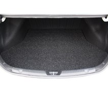 순수 코일 트렁크매트 두께 20mm 올블랙 HT-15-7, 싼타페DM(7인승), 현대