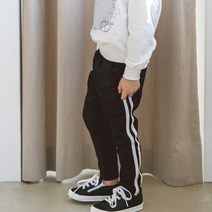 유라비 키즈용 이니프 라인 팬츠