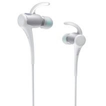 소니 블루투스 방수 이어폰, MDR-AS800BT, 화이트 + 메탈 그레이