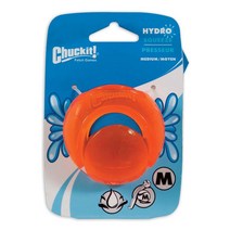 척잇 하이드로 애견 장난감 스퀴즈 볼 M, Orange, 1개