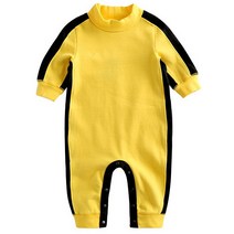 조이멀티 신생아용 이소룡 긴팔 트레이닝 우주복