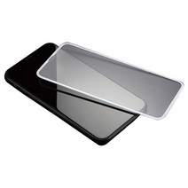 라이노 글래스 4D 풀커버 폰 강화유리 화이트, 1개