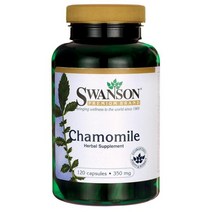스완슨 카모마일 350mg 캡슐, 120개입, 1개