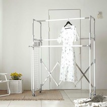 까사마루 세가티 접이식 3단 행거, 화이트