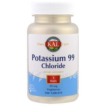 Kal 염화 칼륨 99mg 타블렛, 100개입, 1개