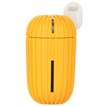 아이콘 LED 선인장 USB 미니가습기, IKON PLUS 2001 (옐로우)