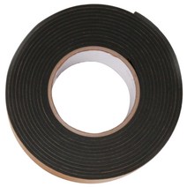 EVA 단면 스폰지테이프 흑색 폭 30mm 두께3mm, 1개