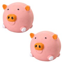 제제펫 반려견용 삑삑이 완구, 핑크, 2개