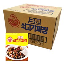 오뚜기 3분 쇠고기 짜장, 24개, 200g