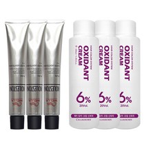 웰라 뉴콜레스톤 퍼펙트 퓨어컬러 염색제 80g + 산화제 100ml, 바이올렛 12/6, 3세트