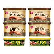 동원 런천미트 햄통조림 200g x 4p + 리챔 오리지널 햄통조림 120g x 2p, 1세트