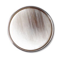 패션포인트 와퍼캡 단추 18mm, 화이트, 5개