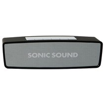 소닉사운드 블루투스 스피커 SF-BT103, 블랙