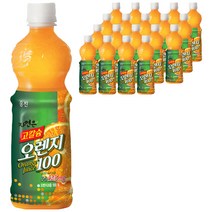 자연은 고칼슘 오렌지, 500ml, 20개