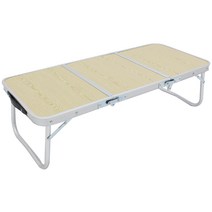 조아캠프 캠핑 좌식테이블, 우드