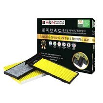 한일 나이스 3D폼코팅 활성탄 에어컨필터 자동차용, 기아-A134 K3, 1개