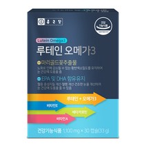 종근당 루테인 오메가3, 30캡슐, 1개