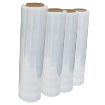 보스 스트레치필름 15MIC 500mm x 350m, 투명, 4개입